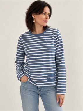 Marc Jacobs The Striped T-Shirt Long Sleeve Size S